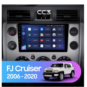 AirNav Toyota Fj Cruiser High Spec Android Head Unit With Wireless Carplay